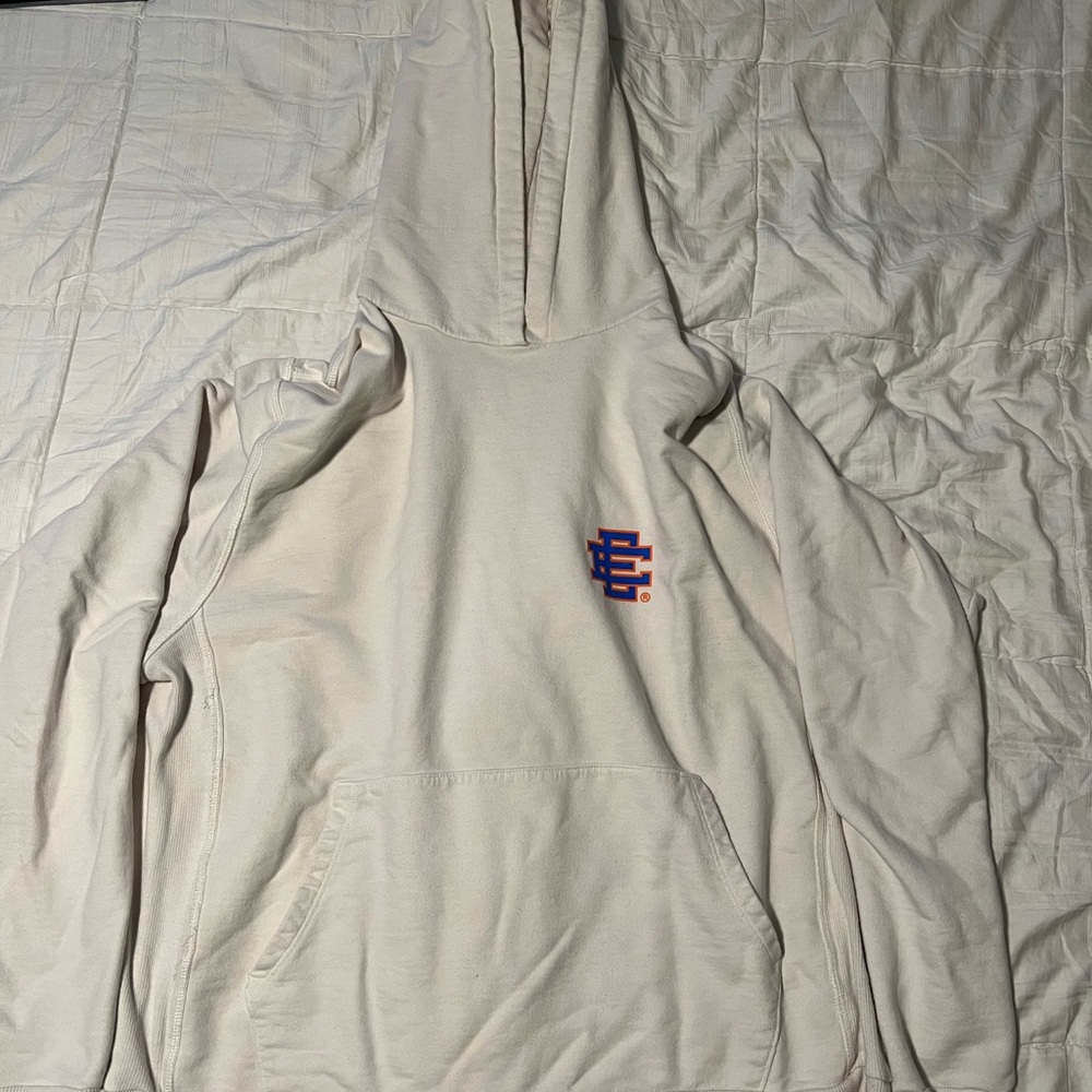 Cream Eric Emmanuel hoodie size L